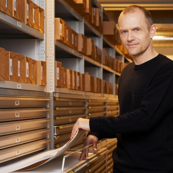 Portræt af Adam Jon Kronegh