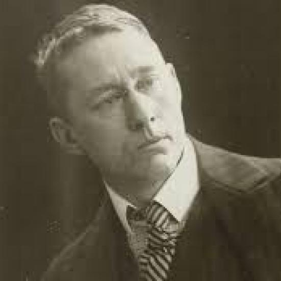 Portræt af Johannes V. Jensen